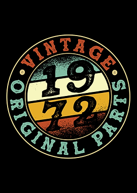 Vintage 1972 Parts