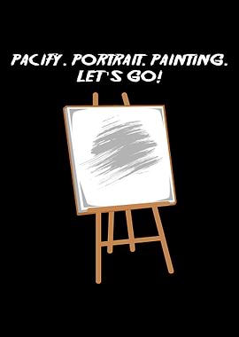 Pacify Portrait Painting