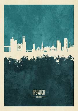 Ipswich Skyline England