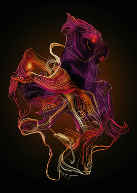 Chaotic Lines 4 Color