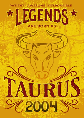 Born As Taurus 2004 Gift