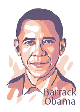 Barack Obama Cartoon