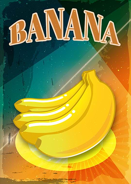 Banana Fruits at the plate