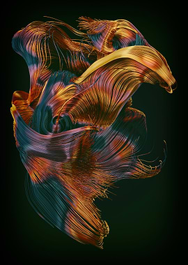 Chaotic Lines 2 Color