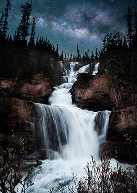 Milky Way Waterfall