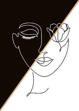 Woman face fashion 06