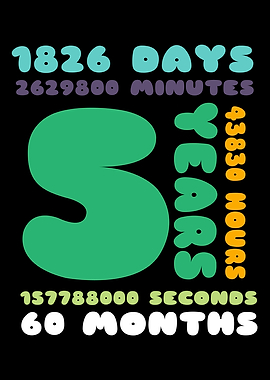 5 Years Birthday Gift