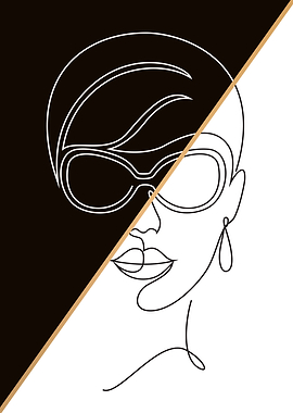 Woman face fashion 01