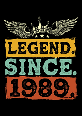 Legend Since 1989