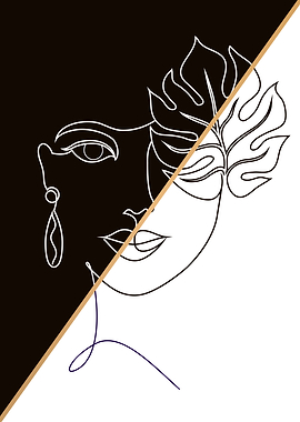 Woman face fashion 04