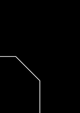 Simple line frame corner 2