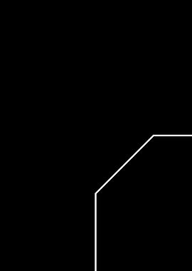 Simple line frame corner 2