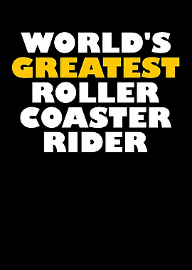 Roller coaster rider