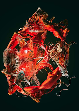 Chaotic Lines 1 Color