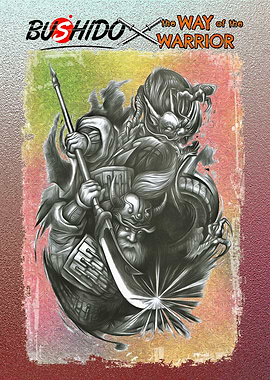 Samurai Ninja Warrior Art