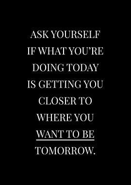 Black Simple Quotes Text