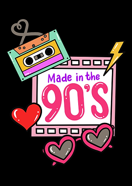 90s Nineties Birthday