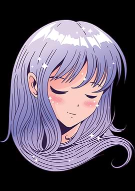 anime girl head
