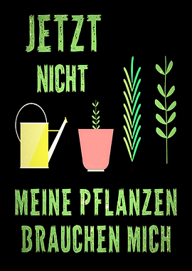 My plants need me garden