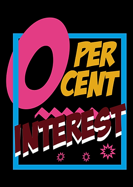 Zero Percent Interest Typo