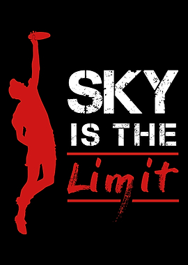 Sky Is The Limit Frisbee