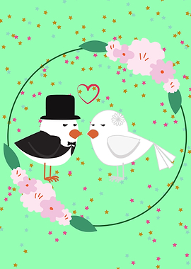 beautiful flower art