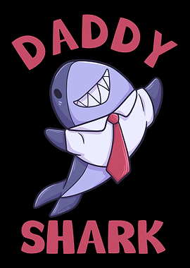 Daddy Shark Fathers Day D