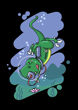 Dino Dinosaur Trex Diver
