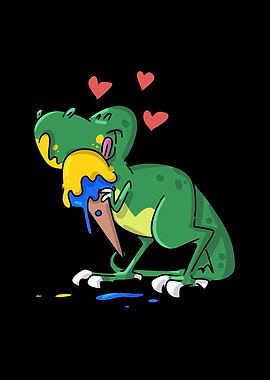 Dino Dinosaur Trex Ice