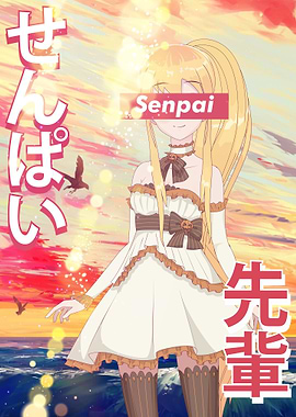 Anime Senpai Girl Sea