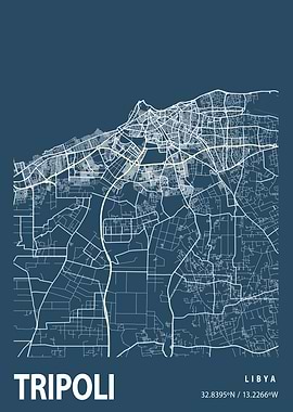 Tripoli Blueprint Street