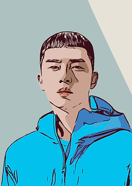 Park Seo Joon Illustration