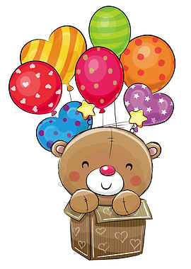 Teddy Bear Balloons
