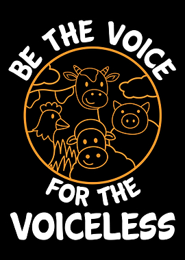 Vegan Quote Be The Voice