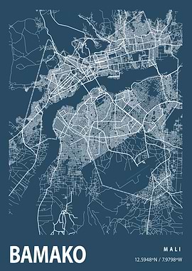 Bamako Blueprint Street