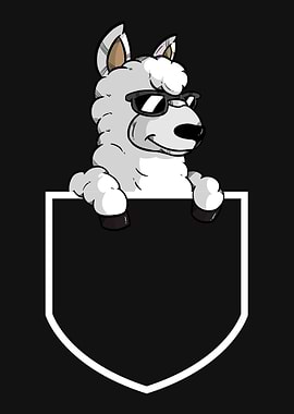 Fake Pocket Alpaca Pocket