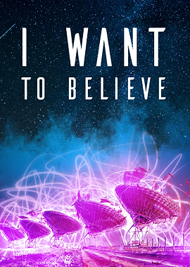 I want to believe