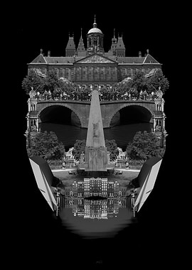 Amsterdam CityFace Collage