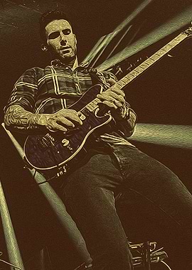 Adam Levine Play Guitar