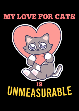 Love for cats kittens gift