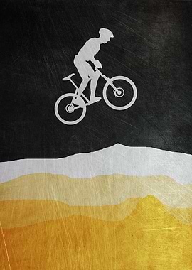 Mountain Biking Abstract