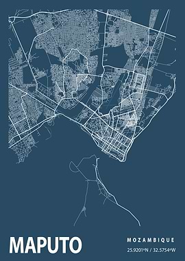 Maputo Blueprint Street