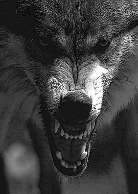Wolf Angry