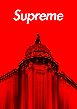 Supreme Red Art