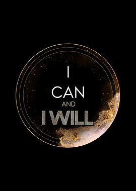 I Can And I Will Gold