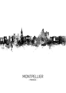 Montpellier Skyline France