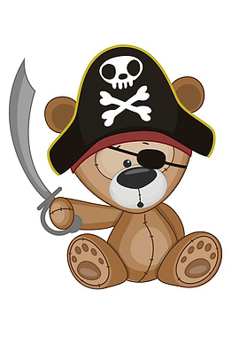 Pirate Teddy Bear