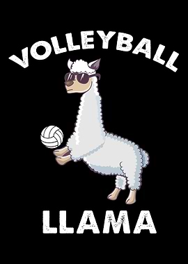Volleyball Llama Beach V