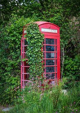 Abandoned British phone