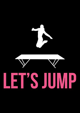 Trampolin Springen Turnen